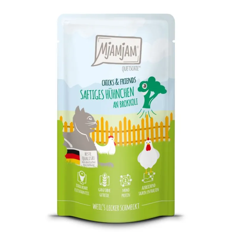 Økonomipakke: 24 x 125 g MjAMjAM Squeezies