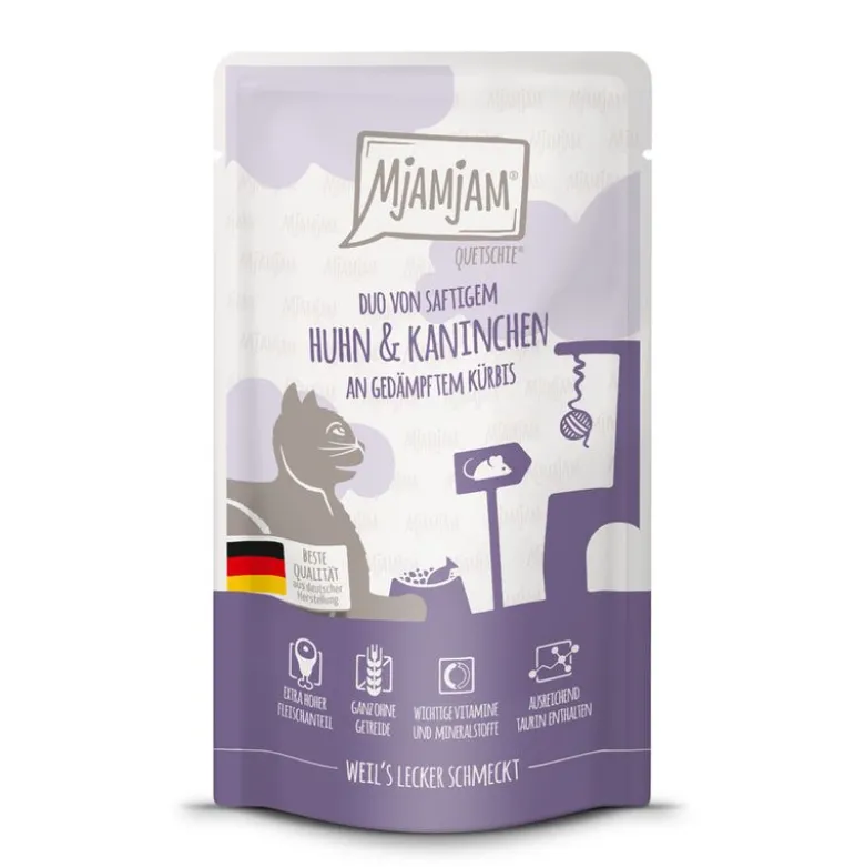 Økonomipakke: 24 x 125 g MjAMjAM Squeezies