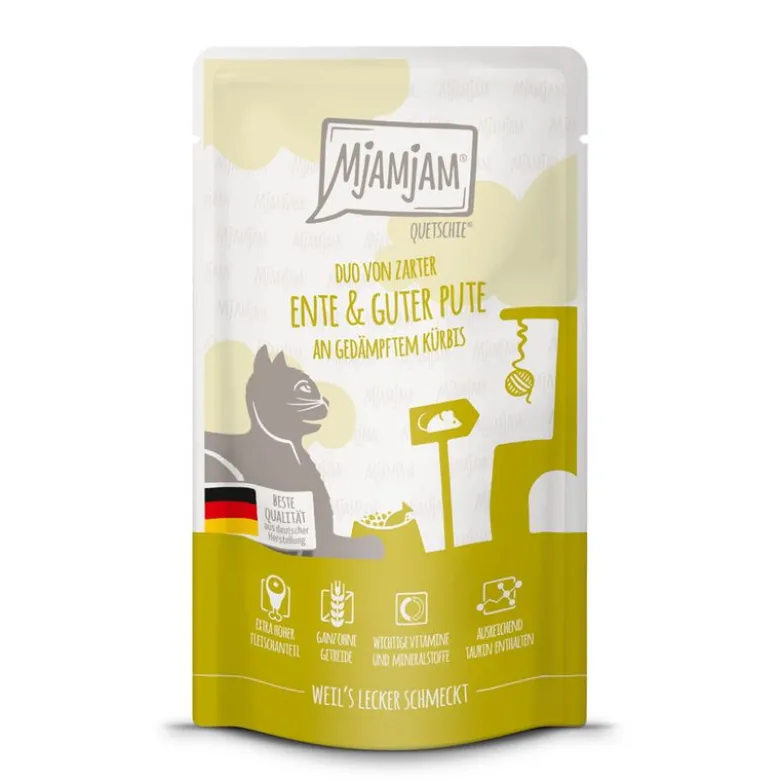 Økonomipakke: 24 x 125 g MjAMjAM Squeezies