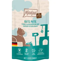 Økonomipakke: 24 x 125 g MjAMjAM Squeeze Pure Meat Delight