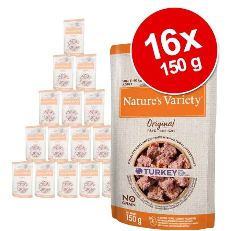 Økonomipakke: 16 x 150 g Nature's Variety Original Paté No Grain Mini