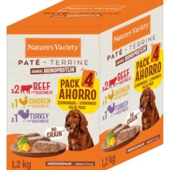 Økonomipakke: 16 x 300 g Nature's Variety Original Paté No Grain M/L Adult