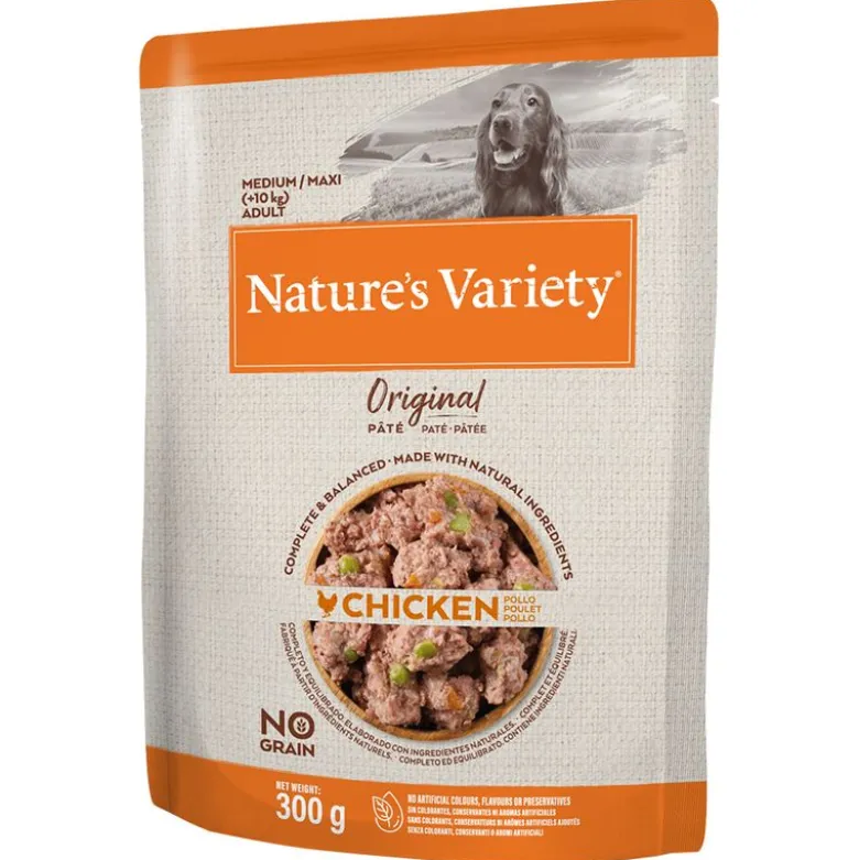 Økonomipakke: 16 x 300 g Nature's Variety Original Paté No Grain M/L Adult