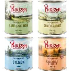 Økonomipakke: 24 x 800 g Purizon Adult