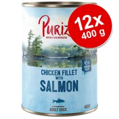 Økonomipakke: 12 x 400 g Purizon Adult