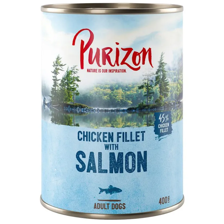 Økonomipakke: 12 x 400 g Purizon Adult