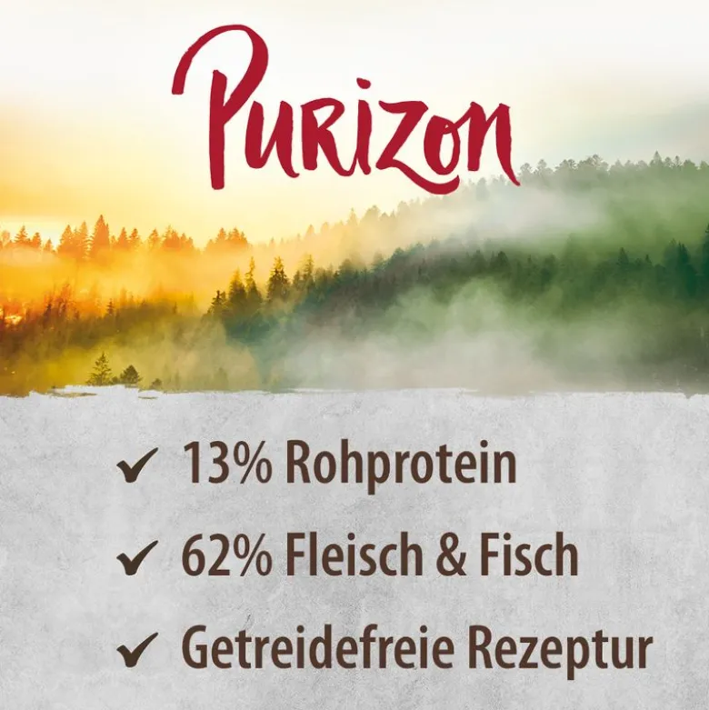 Økonomipakke: 24 x 140 g Purizon Superfoods
