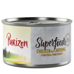 Økonomipakke: 24 x 140 g Purizon Superfoods