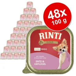 Økonomipakke: 48 x 100 g RINTI Gold Mini