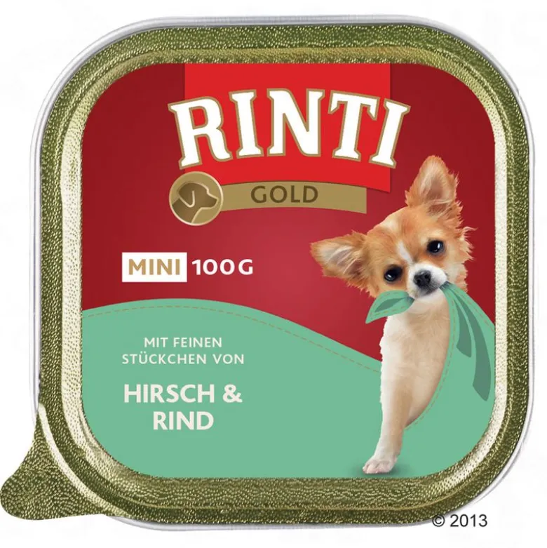 Økonomipakke: 24 x 100 g RINTI Gold Mini