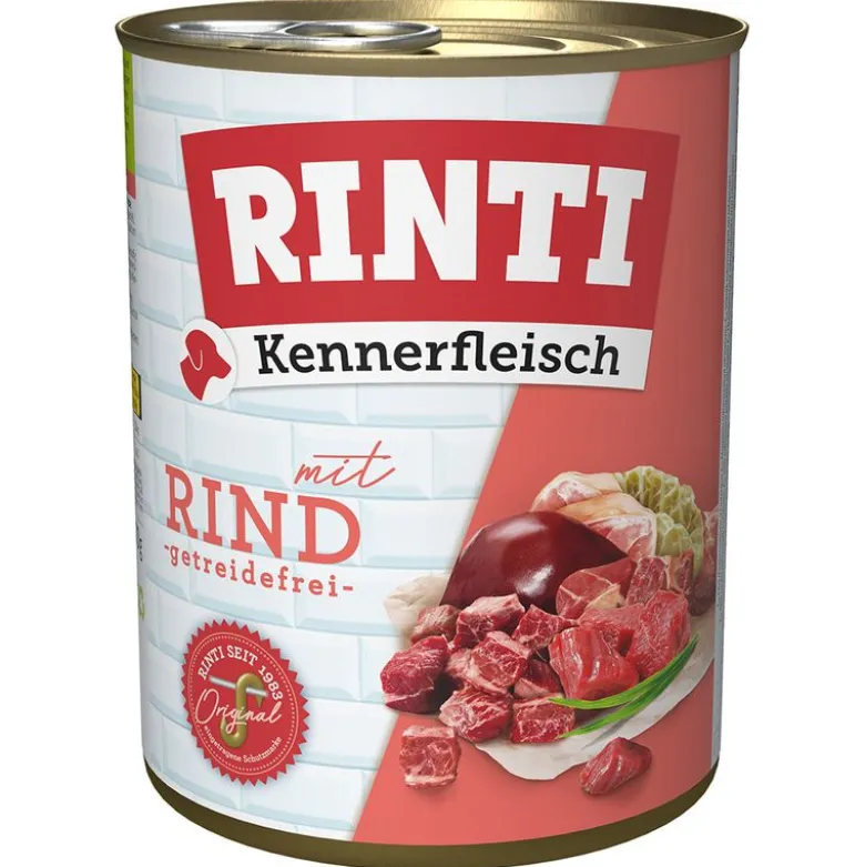 Økonomipakke: 12 x 800 g RINTI Kennerfleisch