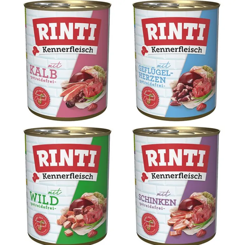 Økonomipakke: 12 x 800 g RINTI Kennerfleisch