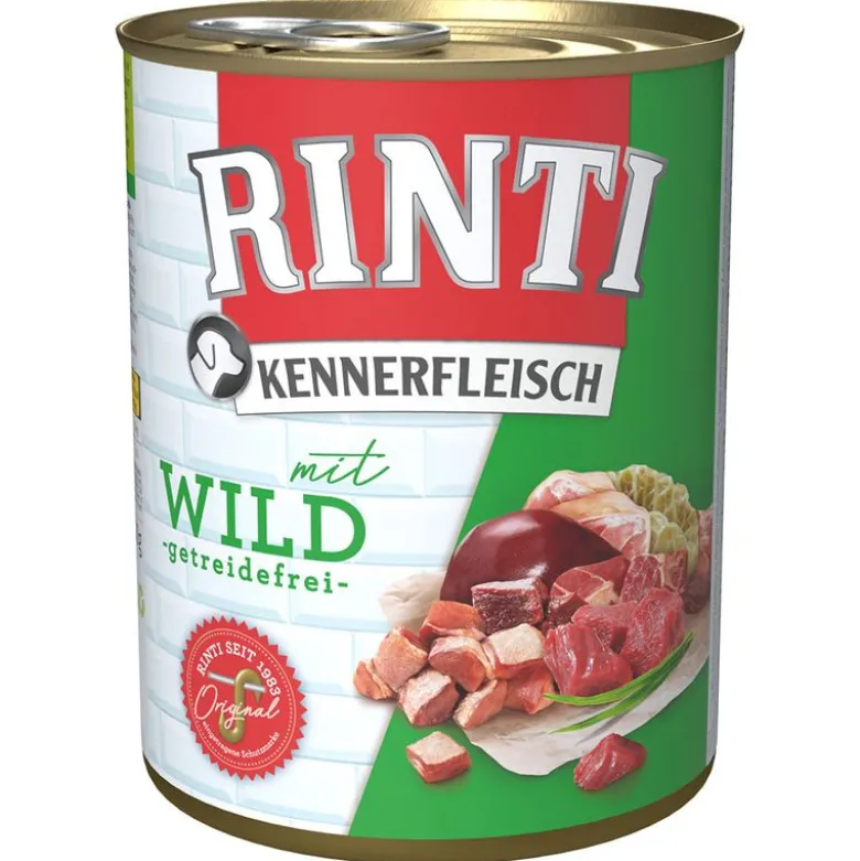 Økonomipakke: 12 x 800 g RINTI Kennerfleisch