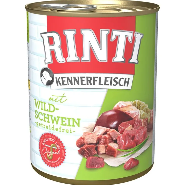 Økonomipakke: 12 x 800 g RINTI Kennerfleisch