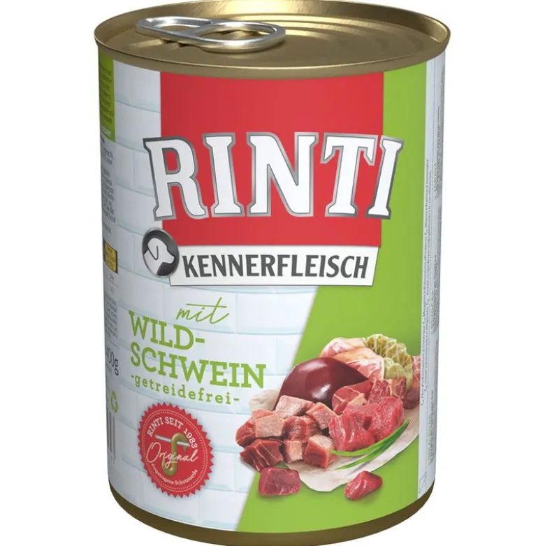 Økonomipakke: 12 x 400 g RINTI Kennerfleisch