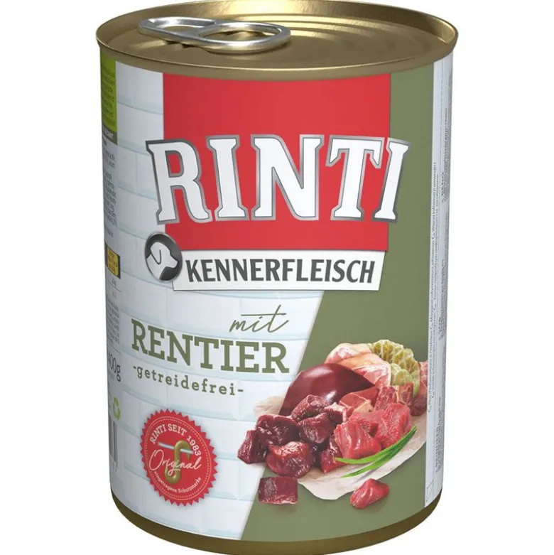 Økonomipakke: 12 x 400 g RINTI Kennerfleisch