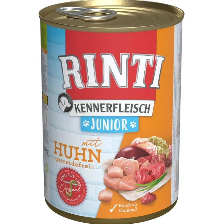 Økonomipakke: 12 x 400 g RINTI Kennerfleisch
