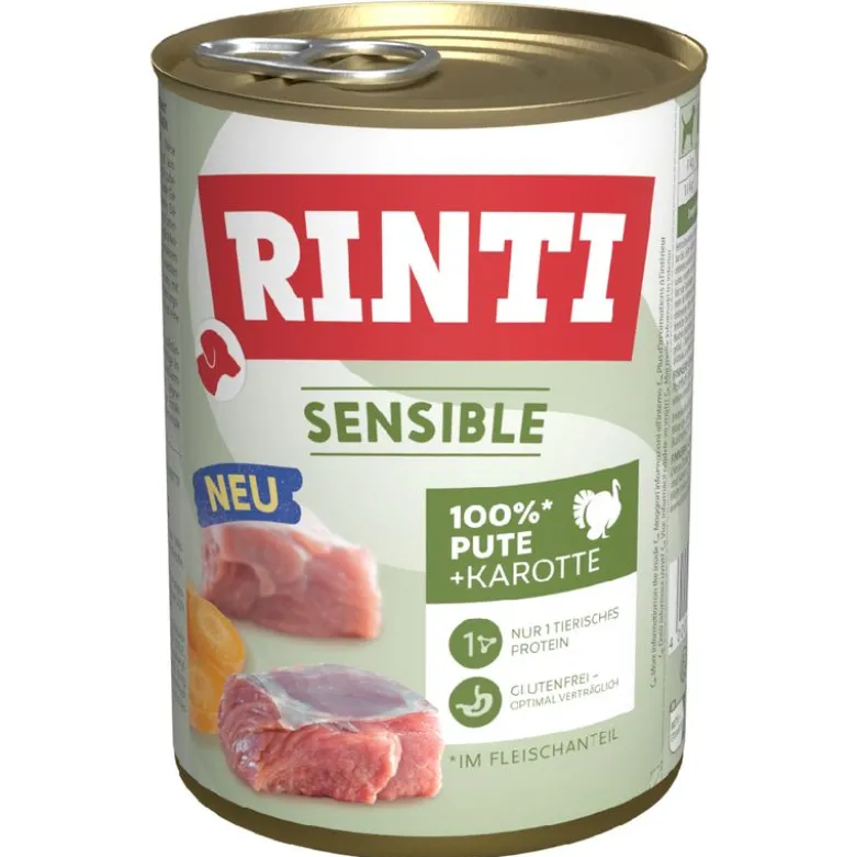 Økonomipakke: 24 x 400 g RINTI Sensible