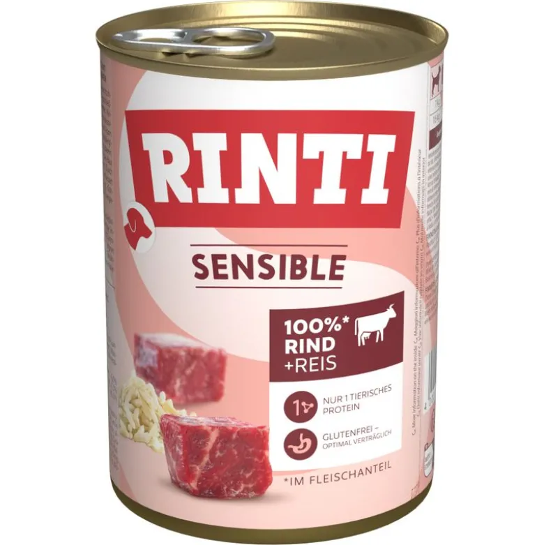 Økonomipakke: 24 x 400 g RINTI Sensible