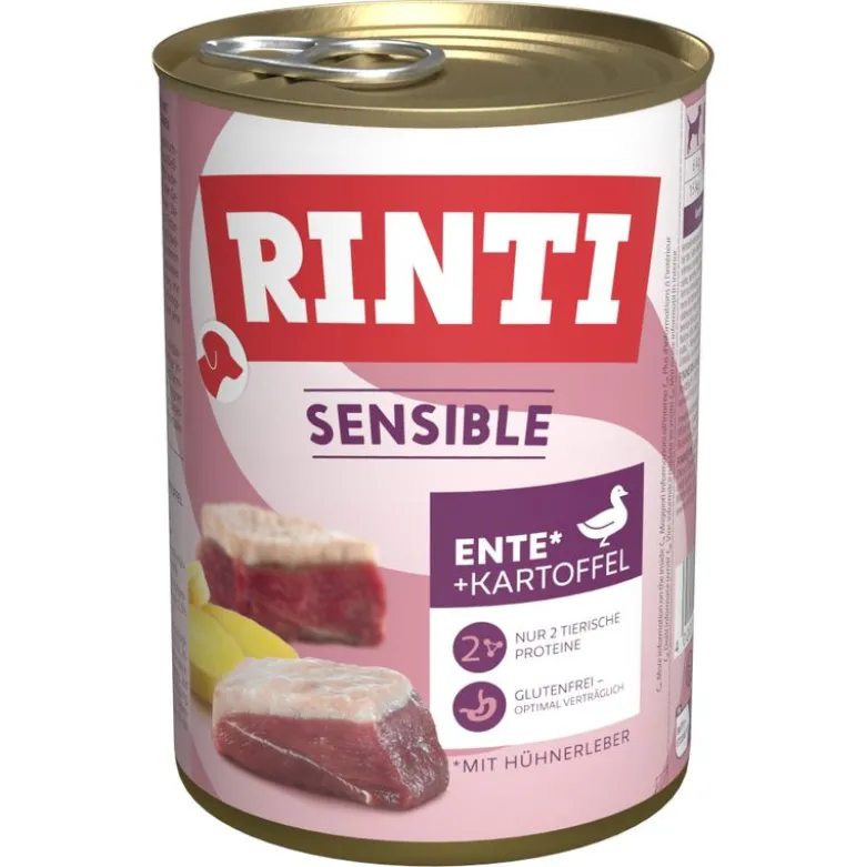 Økonomipakke: 24 x 400 g RINTI Sensible