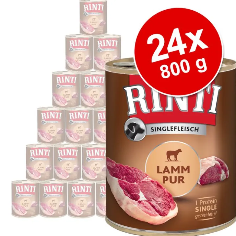 Økonomipakke: 24 x 800 g RINTI Singlefleisch