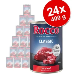 Økonomipakke: 24 x 400 g Rocco Classic Blandet pakke