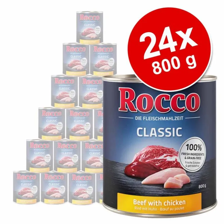 Økonomipakke: 24 x 800 g Rocco Classic