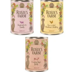 Økonomipakke: 24 x 400 g Rosie's Farm Adult