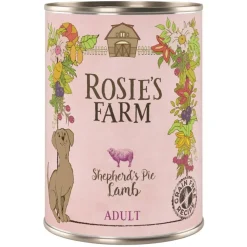 Økonomipakke: 24 x 400 g Rosie's Farm Adult
