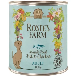 Økonomipakke: 24 x 800 g Rosie's Farm Adult