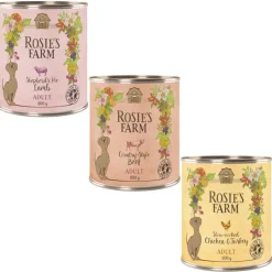 Økonomipakke: 24 x 800 g Rosie's Farm Adult