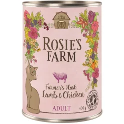 Økonomipakke: 12 x 400 g Rosie's Farm Adult