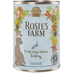 Økonomipakke: 24 x 400 g Rosie's Farm Senior