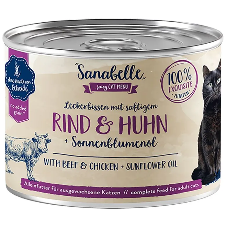 Økonomipakke: 24 x 195 g Sanabelle All Meat