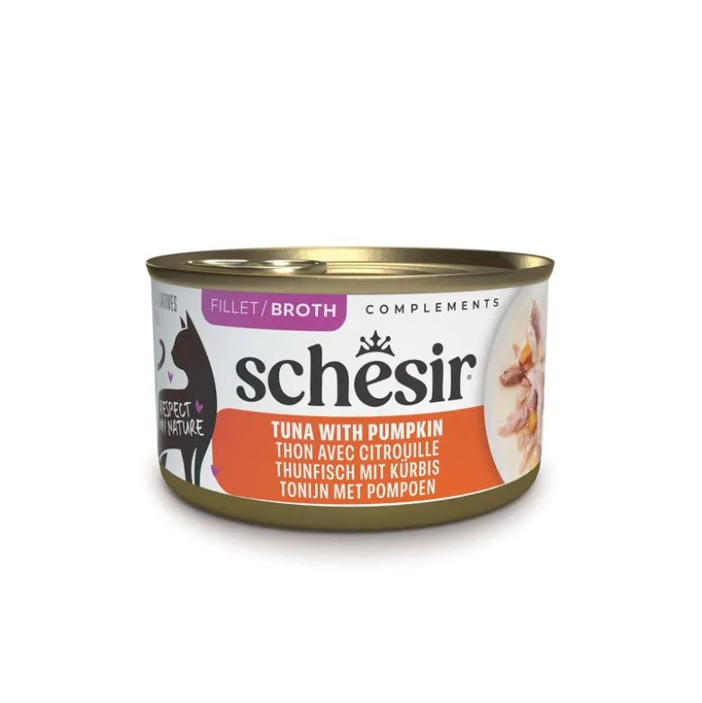 Økonomipakke: 24 x 70 g Schesir Complements i bouillon