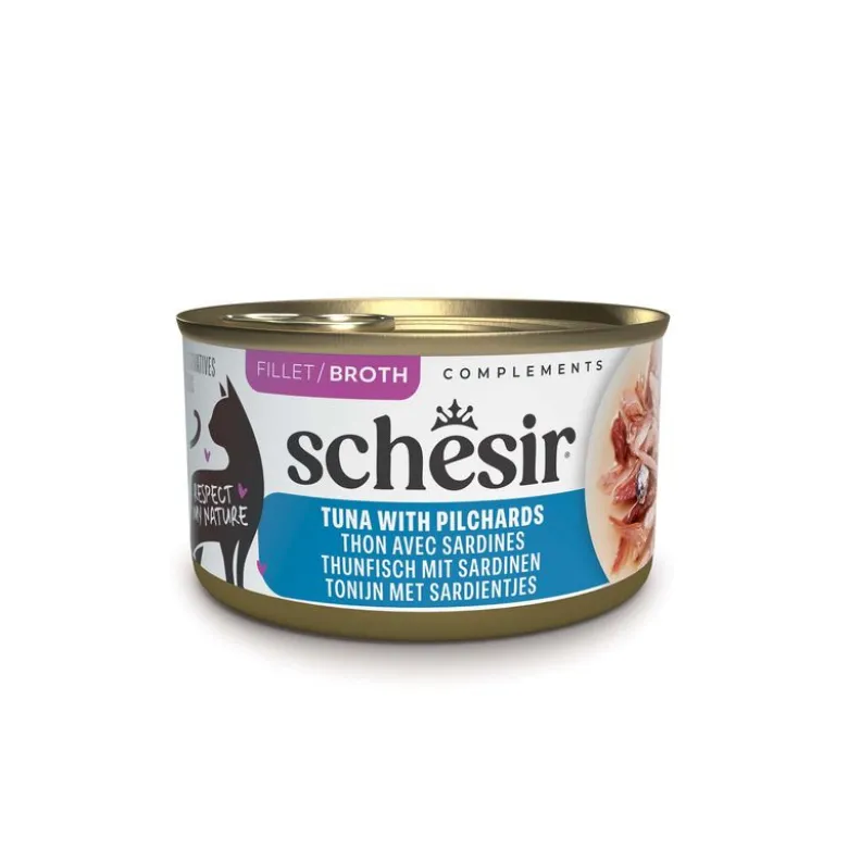 Økonomipakke: 24 x 70 g Schesir Complements i bouillon