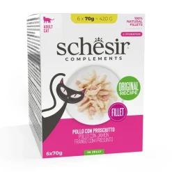 Økonomipakke: 24 x 70 g Schesir Complements Filet i gelé