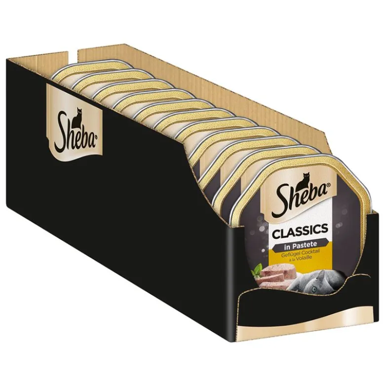 Økonomipakke: 44 x 85 g Sheba bakker
