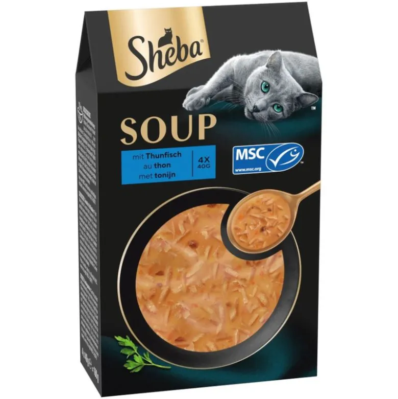 Økonomipakke: 40 x 40 g Sheba Classic Soup portionsposer
