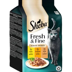 Økonomipakke: 72 x 50 g Sheba Fresh & Fine portionsposer