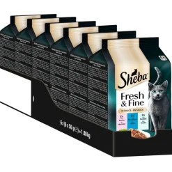 Økonomipakke: 72 x 50 g Sheba Fresh & Fine portionsposer