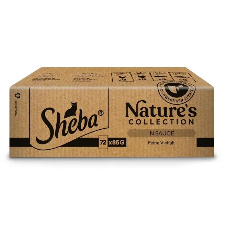 Økonomipakke: 144 x 85 g Sheba Nature's Collection