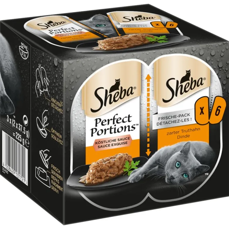 Økonomipakke: 48 x 37,5 g Sheba Perfect Portions