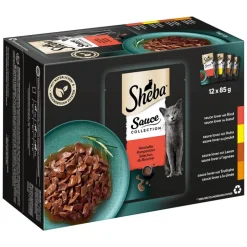 Økonomipakke: 144 x 85 g Sheba portionsposer