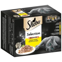 Økonomipakke: 144 x 85 g Sheba portionsposer