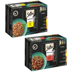 Økonomipakke: 48 x 85 g Sheba Selection portionsposer