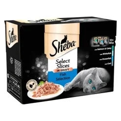 Økonomipakke: 48 x 85 g Sheba Selection portionsposer