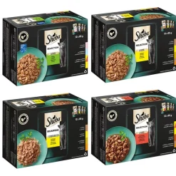 Økonomipakke: 96 x 85 g Sheba Selection portionsposer