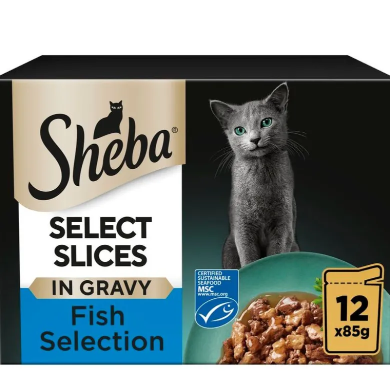 Økonomipakke: 96 x 85 g Sheba Selection portionsposer