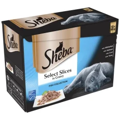 Økonomipakke: 96 x 85 g Sheba Selection portionsposer